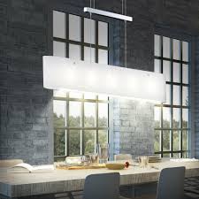 Chrom Beleuchtung Schlaf Ess Wohn Lampe Pendel Decken Glas