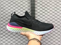 This foam is made of synthetic rubber blend, developed by some great minds at the nike headquarters after years of hard work. 2020 Sale Nike Epic React Flyknit 2 Pixel Black Hyper Pink Sneakers Big Sale