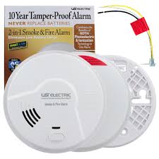 How often should i check my smoke detectors? Usi Mi106s 2 In 1 Universal Smoke Sensing Smoke And Fire Smart Alarm With 10 Year Sealed Battery Universal Security Store