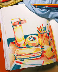 Some Really Fun Colors To Draw Pretty Much Anything With Are You Guys Out Of School For Summer Yet I Still H Sketch Book Cute Sketches Deviantart Drawings