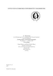 The creators of this book turn the. Otto Von Guericke Universit At Magdeburg Theoretische Informatik