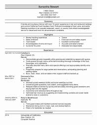 Servers Resume Job Description Elegant Servers Resume Examples Free To Try Today In 2020 Server Resume Resume Examples Restaurant Resume