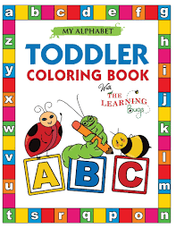 My Alphabet Toddler Coloring Book With The Learning Bugs Fun Coloring Books For Toddlers Amp Kids Toddler Coloring Book Kids Coloring Books Toddler Books