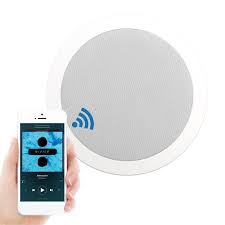 Dsppa has the most comprehensive ceiling speaker production line with various types loudspeakers available. K2 Audio Bluetooth Express Wireless Bathroom Ceiling Speaker System In