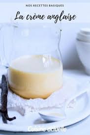 Creme Anglaise Maison Recette Creme Anglaise Recette Et Recette Creme Anglaise