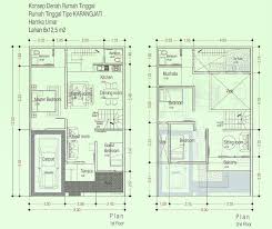 Mendesain suatu gambar denah rumah tidaklah suatu yang kecil, kerapkali semua ragu buat memulai dari mana. Denah Rumah Minimalis 2 Lantai 8 12 Denah Rumah Desain Rumah Desain Rumah 2 Lantai