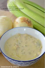 It's a mild vegetable that is perfectly pleasant it adds a nice, salty depth of flavor that we love, but of course if you are a vegetarian or just want a simpler soup, you could leave it out or sub in. How To Make Homemade Cream Of Celery Soup Celery Recipes Celery Soup Cream Of Celery Soup