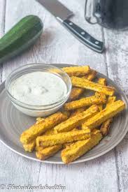 Maybe you would like to learn more about one of these? Air Fryer Zucchini Fries Vegan Gf Oven Option That Girl Cooks Healthy