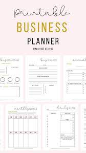 Welcome to the collection of the best 2021 weekly planners templates with different planning pages. Small Business Planner Small Business Printable Planner Home Business Expense Tr Business Planner Printables Small Business Planner Business Printables