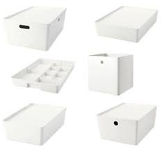 Ikea Aufbewahrungsboxen Fur Den Wohnbereich Aus Kunststoff Mit Deckel Gunstig Kaufen Ebay