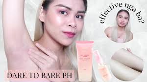 Most kits come with a pot of wax that needs to be heated up in a microwave or in a special wax warmer. Best Hair Removal Cream For Legs Underarm Dare To Bare Ph Worth The Price Promise Rose Gamelo Youtube
