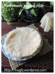 A good popiah skin must be thin and elastic. Homemade Spring Roll Crepes Popiah Skin æ˜¥å·çš® è–„é¥¼çš® æ¶¦é¥¼çš® Guai Shu Shu