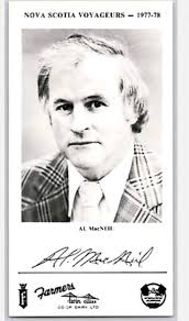 Macneil & the Nova Scotia Voyageurs as coach