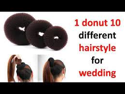 1 Donut 10 Beautiful Hairstyle Wedding Special Party Hairstyle Bun Hairstyle Hairstyle Youtube Party Hairstyles Bun Hairstyles Wedding Specials