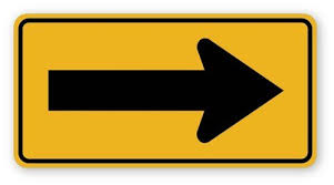 Black And White Arrow Road Sign Meaning Walls 360 Peel Stick Street And Traffic Sign Wall Decal Right Arrow Sign 12 In X 6 In To View Further For This Item Vi Wall Signs Traffic Signs Wall Decals