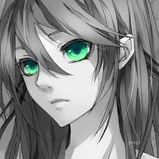 Black And White Hair Color Anime Pin By Paige Marie On Black And White Anime Anime Eyes Anime Images