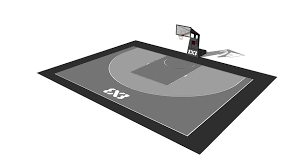 Kompetisi bolabasket 3x3 tahun 2018 (dok. 3x3 Fiba Basketball Court 3d Warehouse