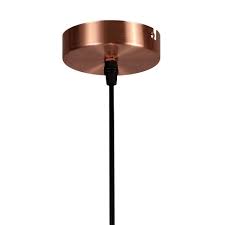 Jonas wire copper pendant ceiling light. Geometric Antique Copper Wire Ceiling Pendant Hanging On Black Cable