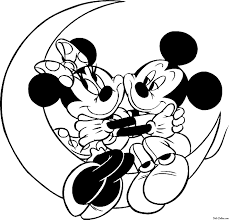 Printable minnie mouse coloring pages for kids. Mickey Mouse Black And White Background