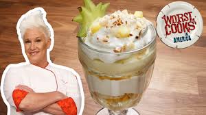 2 tablespoons freshly squeezed lemon juice How To Make A Coconut Custard Trifle Parfait W Anne Burrell Worst Cooks In America Food Network Youtube