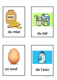 Flashcards Petit Dejeuner Petit Dejeuner Enfant Petit Dejeuner Francais Petit Dejeuner Equilibre