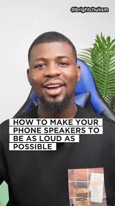 Here’s how to make your phone speakers to be as loud as possible  #iphonetricks #iphone #ios #ios16 #apple #techtok #brightchuksm #capcut  #tiktoknigeria #africa #tech #fyp #foryou #foryoupage