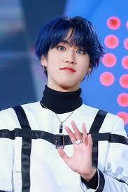 Hans Blue Hair Kids Kpop Stray
