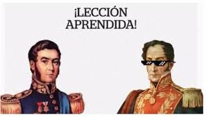 José de san martín y simón bolívar. Ministerio De Educacion Arregla Error Tras Confundir A Simon Bolivar Con Jose De San Martin Cultura Correo