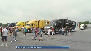 Michael rooker has been named grand marshal of the 8th annual nascar hauler parade and will lead the procession of monster energy nascar cup series haulers through the streets of sacramento on thursday, june 21st! Nascar Hauler Parade And Fan Appreciation Day Rolls Into Harrisburg