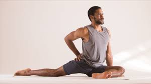 Struggling With Half Pigeon Try This Variation Yoga Poses For Men Pigeon Pose Yoga Easy Yoga Poses