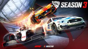 These are the guys that like to plaster their logos all over the car. Gaming Roundup Rocket League Will Feature Nascar And F1 Content During Its Upcoming Season Gaming Roundup Autoblog