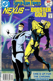 Super Team Family The Lost Issues Nexus And Booster Gold Ace Comics Comic Book Heroes Dc Comics Art