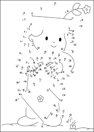 Dot To Dot Worksheets Part 3 Dot Worksheets Dots Coloring Pages