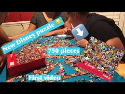 I was also pleasantly surprised to see many newly released pins in the picture, some of which. Disney Puzzle 750 Pieces First Video Youtube