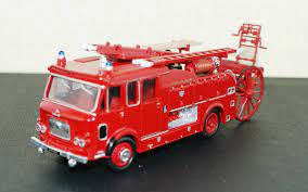 London Fire Side Pump Fire Trucks Diecast Cars Fire Engine