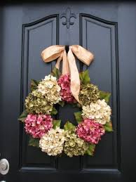 Turkranz Design Elegant Modern Blumen Aufreihen Osterkranz Basteln Herbst Dekoration Fruhlingskranz