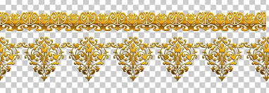 Choose any clipart that best suits your projects, presentations or other. Gold Flower Floral Design Png Clipart Adobe Illustrator Border Down Encapsulated Postscript Flowers Free Png Download