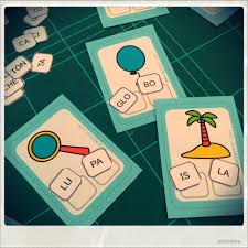 Juegos print play juegos de mesa para imprimir y recortar. Tarjetas De Palabras Con Silabas Moviles Leer Educaplanet Apps