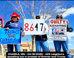 The disgusting “8647” message has been circulating at protests against me and the President. The Left's endless lies are unfortunately inspiring this violence. After President Trump survived two assassination attempts, it is