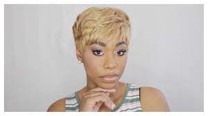 Step By Step Hair Tutorial On How To Do A Quick Weave Hairstyle I Used 27 Piece Blond Hair To Achieve Th Hair Tutorial Quick Weave Hairstyles Weave Hairstyles
