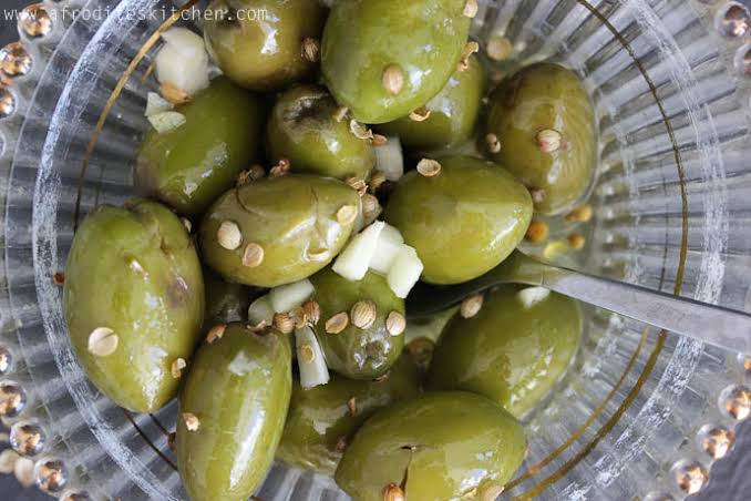 Cracked Olives