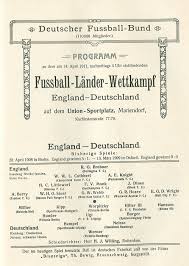 Die deutsche mannschaft muss sich in diesem klassiker auf einen echten härtetest gegen ein land gefasst machen, dass. Datei Programmheft Deutschland England 1911 Jpg Wikipedia