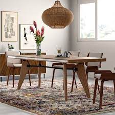 Sloane Upholstered Dining Chair Allmodern Dining Table Dining Table In Kitchen Contemporary Dining Table
