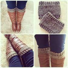 Tell us all about it or link us to the pattern and photos of your finished cuffs in the comments section! Free Pattern Knitted Boot Cuffs Revised Version Knit Boot Cuffs Pattern Crochet Boot Cuffs Crochet Boot Cuff Pattern