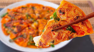 How To Make Crazy Delicious Crispy Korean Kimchi Pancakes Easy Straight Up Eats Recipe In 2020 Kimchi Pancake Korean Kimchi Korean Kimchi Pancake Recipe