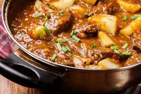 Fill Up With Our Slow Cooker Chunky Beef And Potato Stew Recipe Beef And Potato Stew Potato Stew Recipe Slow Cooker Beef