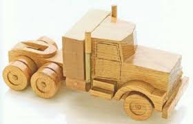 How To Make A Wooden Semi Truck Handyman Tips Wooden Toys Plans Wooden Toy Trucks Woodworking Plans Toys