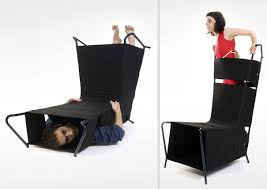 20 Creative And Unusual Chair Designs Bored Panda This chair would be awful for me because i sit in my chair every way but the normal way.