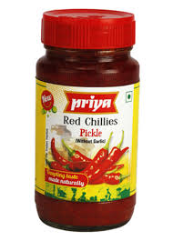 Priya Red Chilli Pickle, 300gm - In The Market - Register And Start Online  Ecommerce Business
