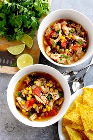Crock pot chicken taco soup. Instant Pot Chicken Tortilla Soup A Pinch Of Healthy
